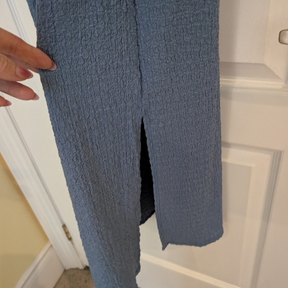 See You Monday Blue Maxi Dress Size Large - Picture 2 of 8